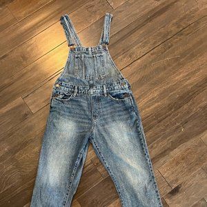 Lucky Brand Boyfriend Overalls Size Medium